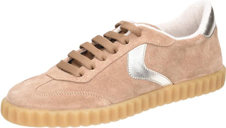 Voile Blanche Dames Ines Suede Sneaker Beige