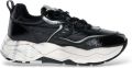 Voile Blanche Leren Club105 sneakers - Zwart
