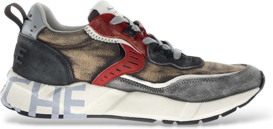 Voile blanche Sneakers laag 'CLUB01.' antraciet
