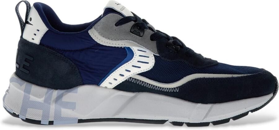 Voile Blanche Suede and technical fabric sneakers Club01.