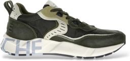 Voile blanche Sneakers laag 'CLUB01.' groen gemêleerd