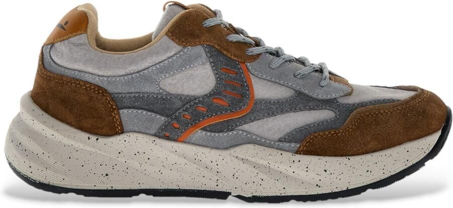 Voile blanche Lage Sneakers 1D71 CLUB22 BROWN