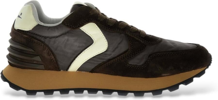Voile blanche Sneakers laag 'PARIS POWER MAN.' donkerbruin