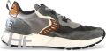 Voile blanche Grijze Club01 Sneakers in Leer Nylon Gray Heren - Multicolor