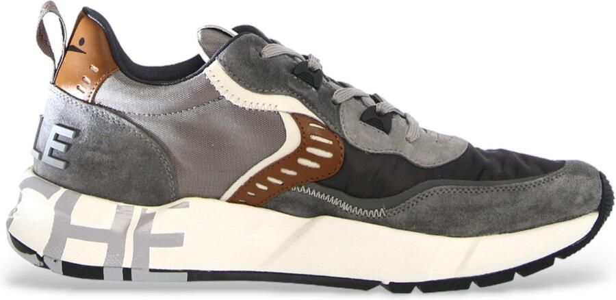 Voile blanche Grijze Club01 Sneakers in Leer Nylon Gray Heren - Foto 2