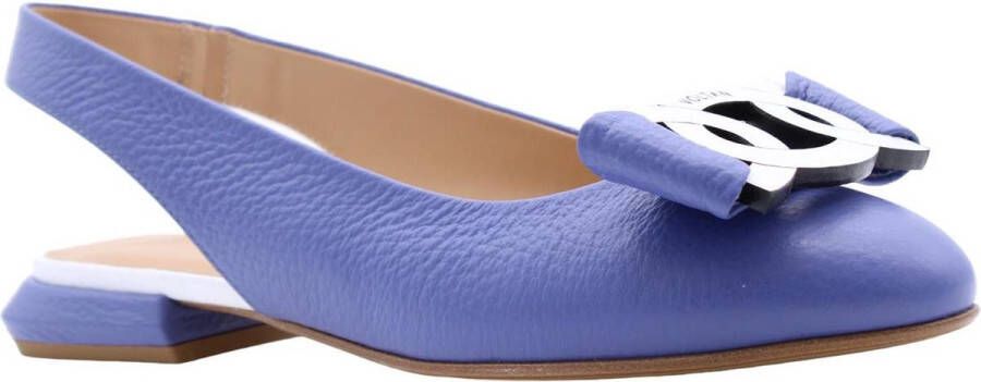 Voltan Peep Toe Peep Heel Blue