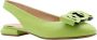 Voltan Peep Toe Peep Heel Green - Thumbnail 1