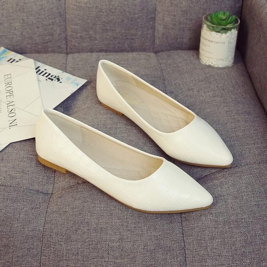 Ballerina Schoenen Casual Flats Elegante Dames Ballerina