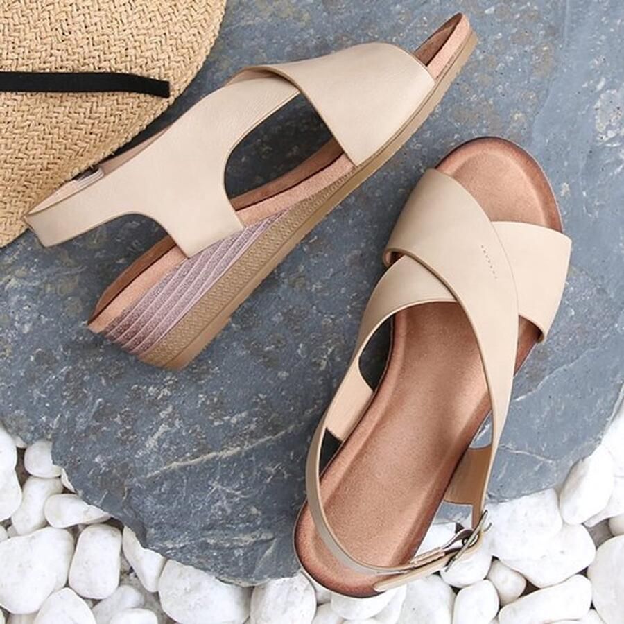 Jhubersproducts Jhuberss Dames Schoenen Wedge Sandalen Comfortabel en