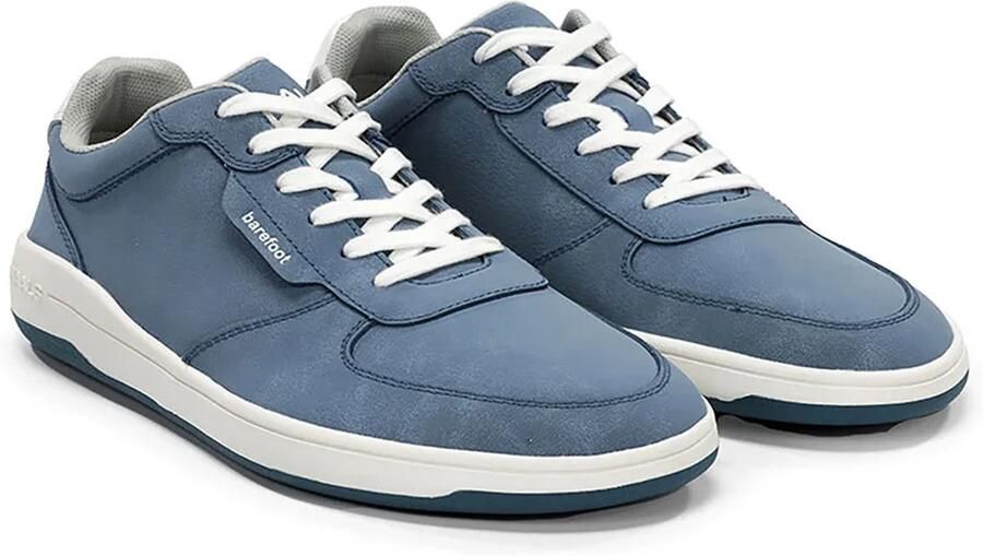 WAALS Narvik Barefoot Handcrafted Nobuk Schoenen Blauw Man