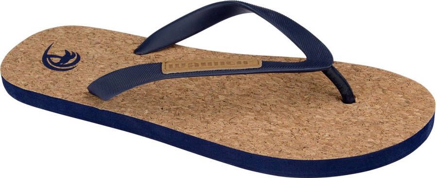 Waimea Teenslippers Cork Marine