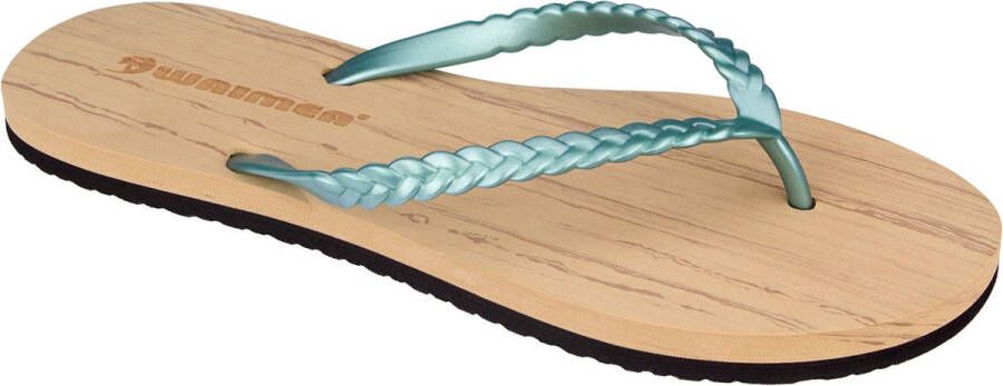 Waimea Teenslippers Dames Glow Groen