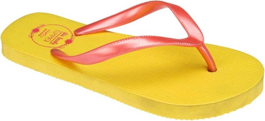 Waimea Teenslippers Junior Print Geel Roze - Foto 1