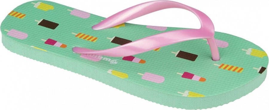 Waimea Teenslippers Waikiki Beach Mint Roze