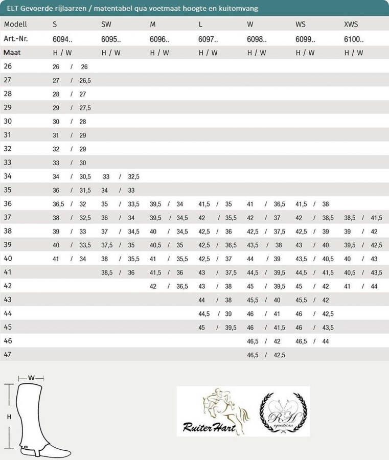 Waldhausen Gevoerde Paardrijlaarzen kuit SW - Foto 2