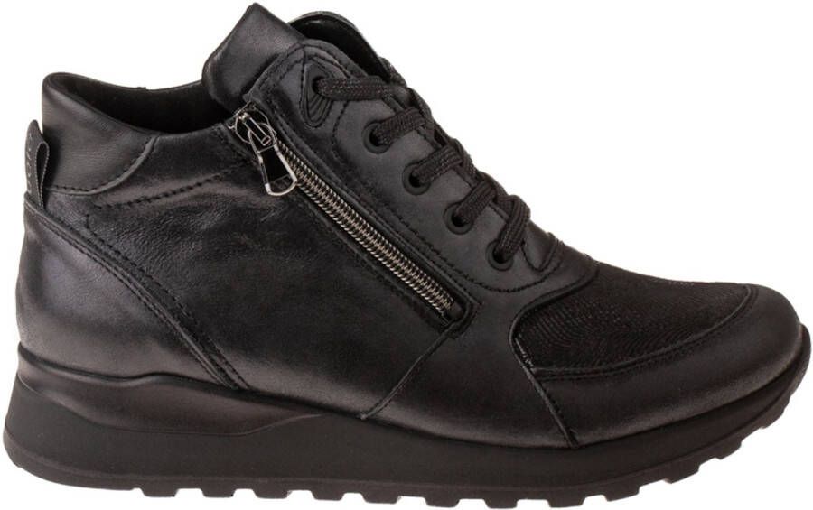 Waldläufer 364H81 veterboot zwart