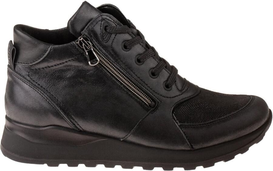 Waldläufer 364H81 veterboot zwart