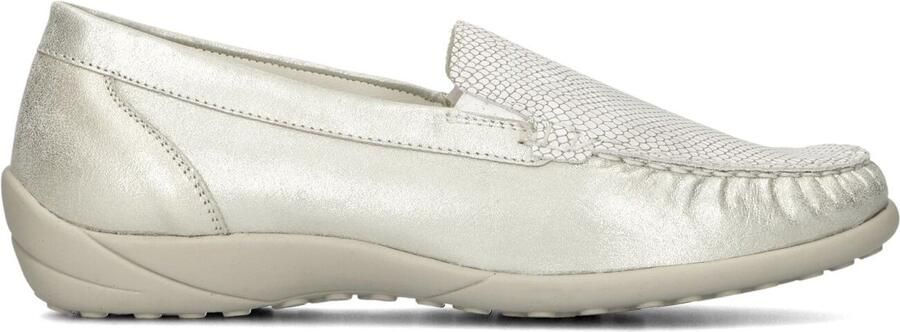 WALDLAUFER Waldläufer Mocassins Dames 640004 Met Maat: 42 5 Materiaal: Leer Kleur: Grijs