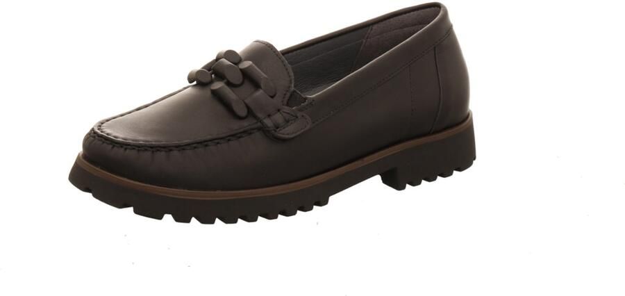 Waldläufer 772526 Elisa H-Weite schwarz dames instappers zwart