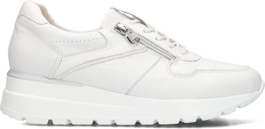 WALDLAUFER Waldläufer Lage Sneakers Dames 793007 Led Maat: 36 5 Materiaal: Leer Kleur: Wit - Foto 1