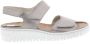 WALDLAUFER Waldläufer Sandalen Dames 955001 Met Maat: 38 Materiaal: Leer Kleur: Zilver - Thumbnail 2