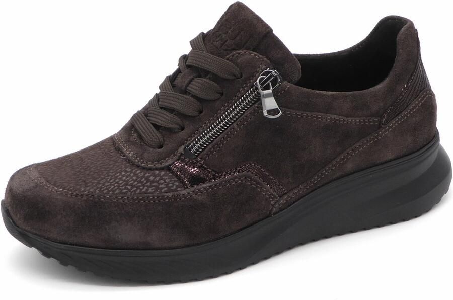 Waldläufer Bungeez Dames Sneaker 617K01-509-166 Bruin Wijdte K (41)