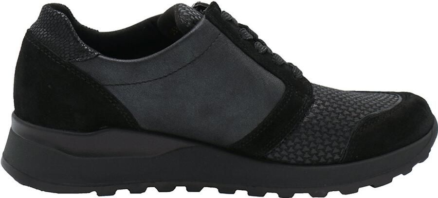 Waldläufer Bungeez Dames Sneaker H64007-601-001 Zwart Wijdte H (40) - Foto 2