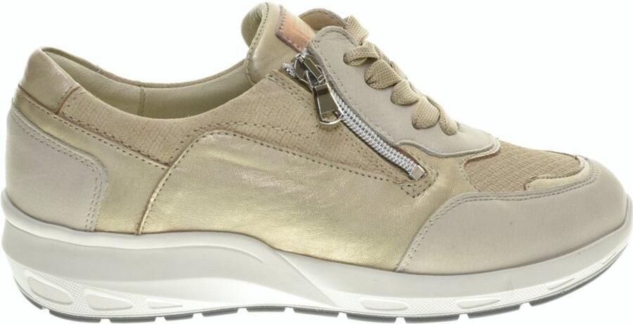 Wäldlaufer Waldlaufer 831004-500-698 dames veterschoenen sportief (5) beige
