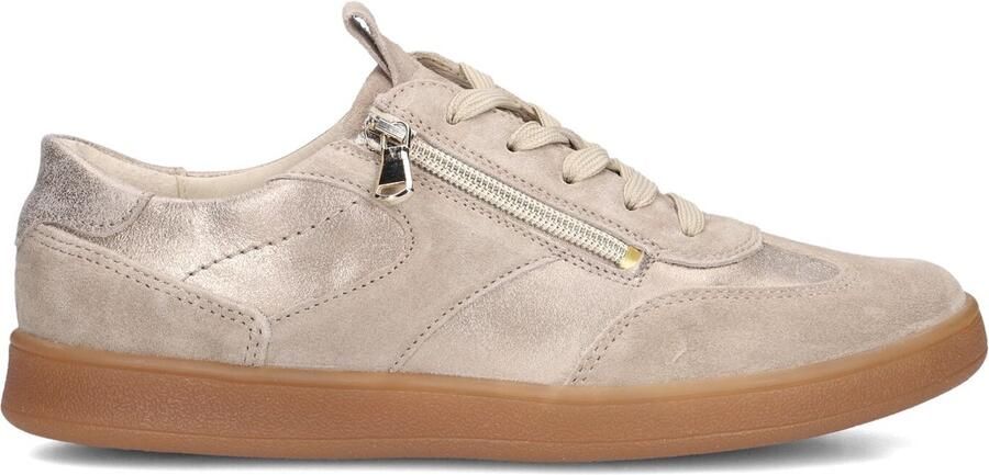 Waldläufer Daisy Sneakers Suède Dames Taupe