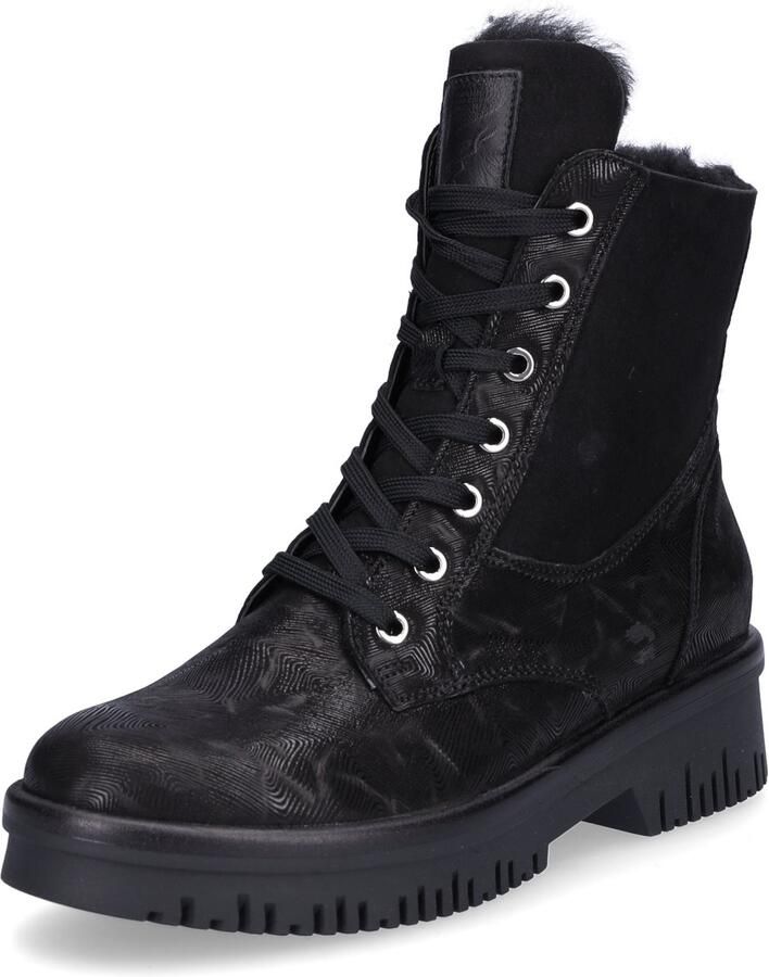 Waldläufer dames enkellaars Alea zwart