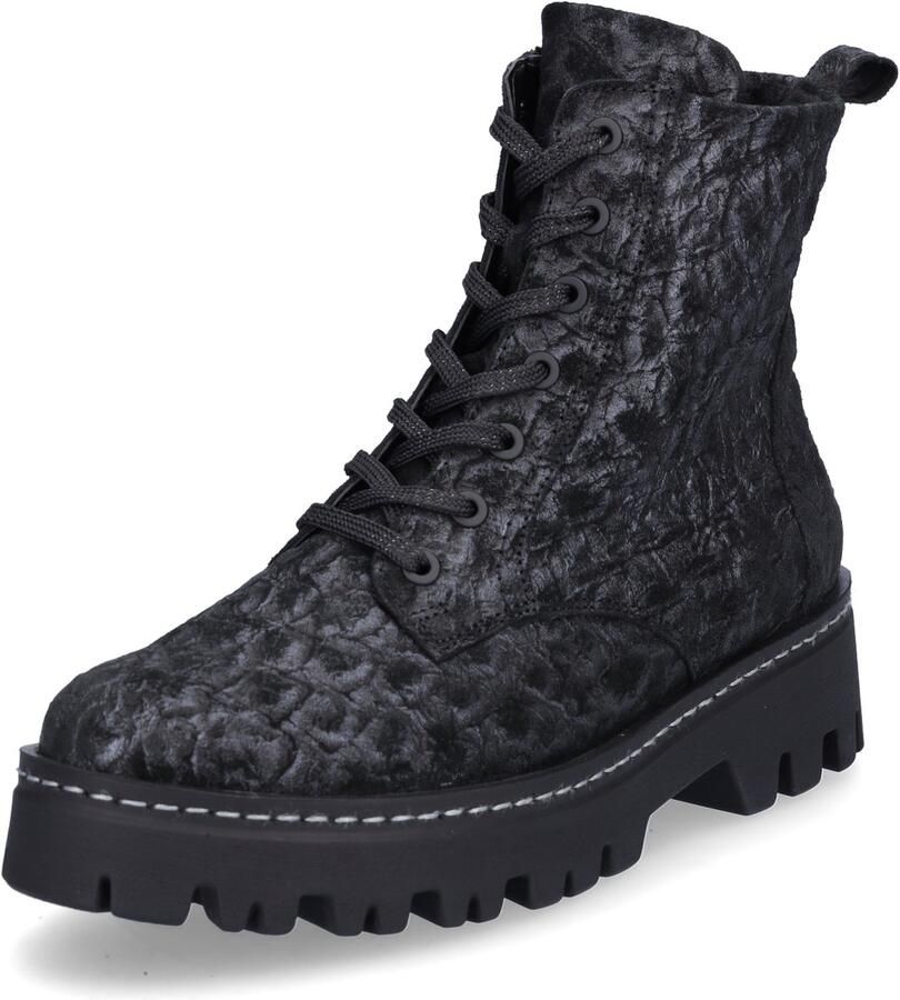 Waldläufer dames enkellaars London zwart