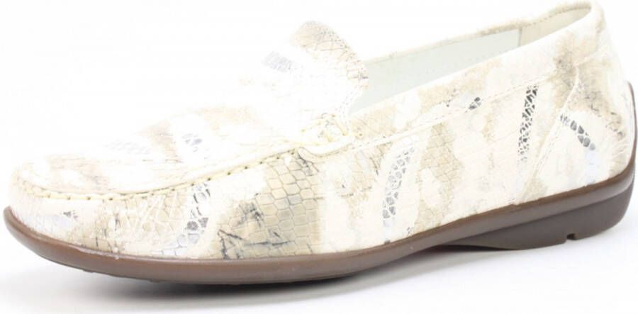 Wäldlaufer Waldläufer Dames Instapper 431000-169-110 Crème Combi Wijdte H - Foto 2