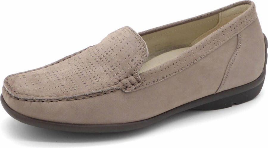 Waldläufer Dames Instapper 431000-303-060 Beige Wijdte H