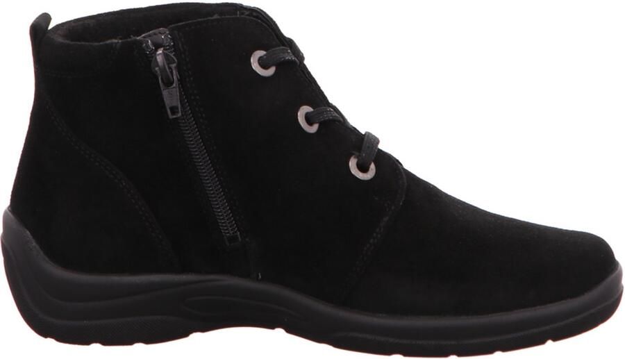 Waldläufer Zwarte Veterschoenen voor Dames