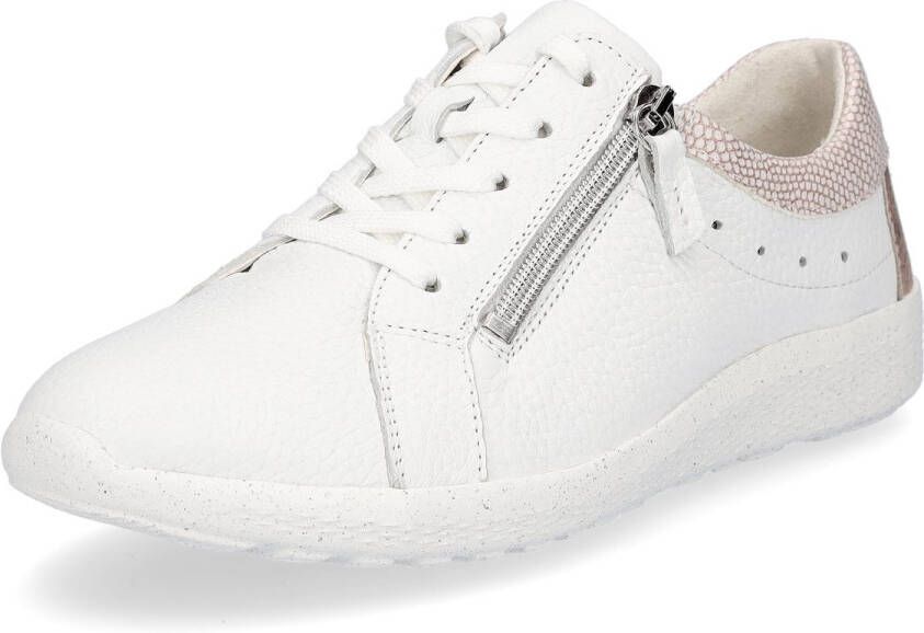 Waldläufer dames leren sportschoenen wit