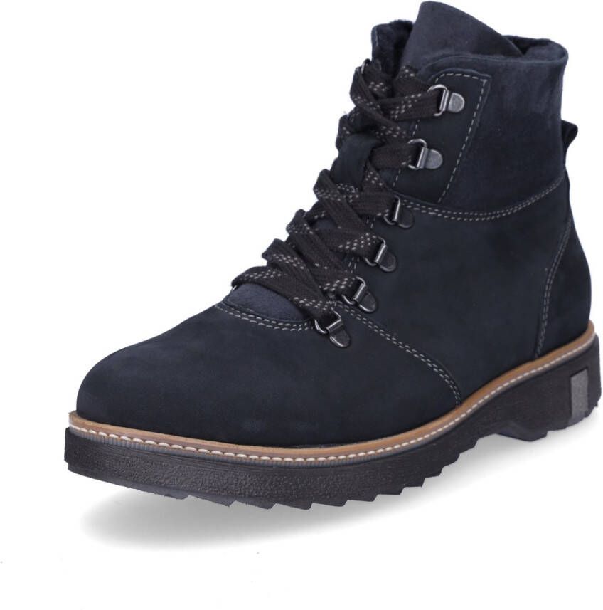 Waldläufer Comfortabele Nubuck Leren Enkellaars