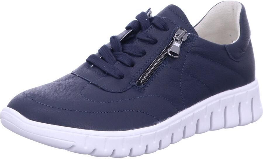 Waldläufer dames mocassins blauw