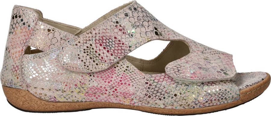 Waldläufer Waldlaufer 342024-H-Heliett~~~~~~~~~~~~~~ Sandalen met hakDames Sandalen Wit beige