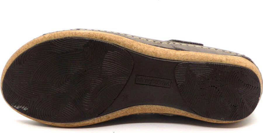 Wäldlaufer Waldläufer Dames Sandaal 342025-191-088 Grijs Wijdte H (38.5) - Foto 5