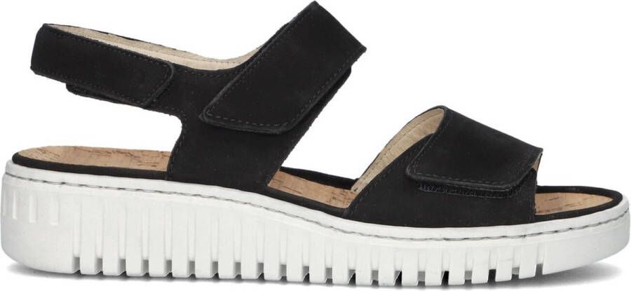 WALDLAUFER Waldläufer Dames 955001 Maat: 41 5 Materiaal: Suède Kleur: Zwart