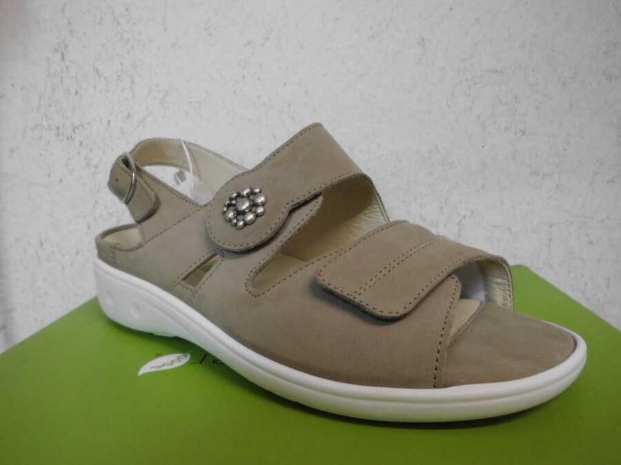 Waldläufer dames sandalen bruin