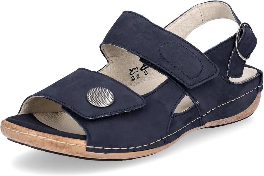 Waldläufer dames sandaal Heliett marine blauw