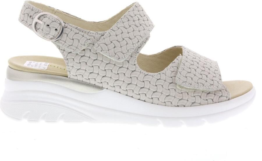 Wäldlaufer Dames Sandalen Waldlaufer H-ivy Twist Perl Beige