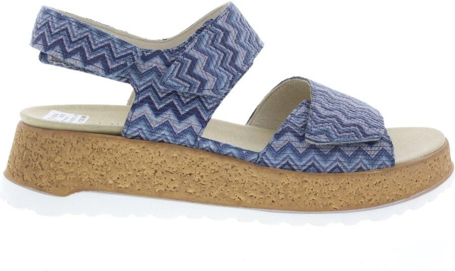 Wäldlaufer Dames Sandalen Waldlaufer H-libby 990001-141-198 Jeansblauw - Foto 2