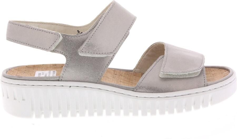 Wäldlaufer Dames Sandalen Waldlaufer H-willow Eclis Stein Platina