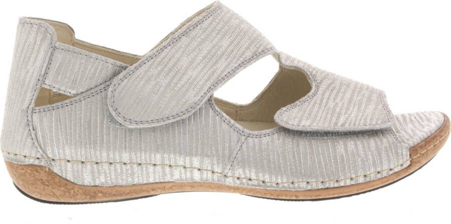 Waldläufer Dames Sandalen Waldlaufer Heliett 324024-133-070 Zilver