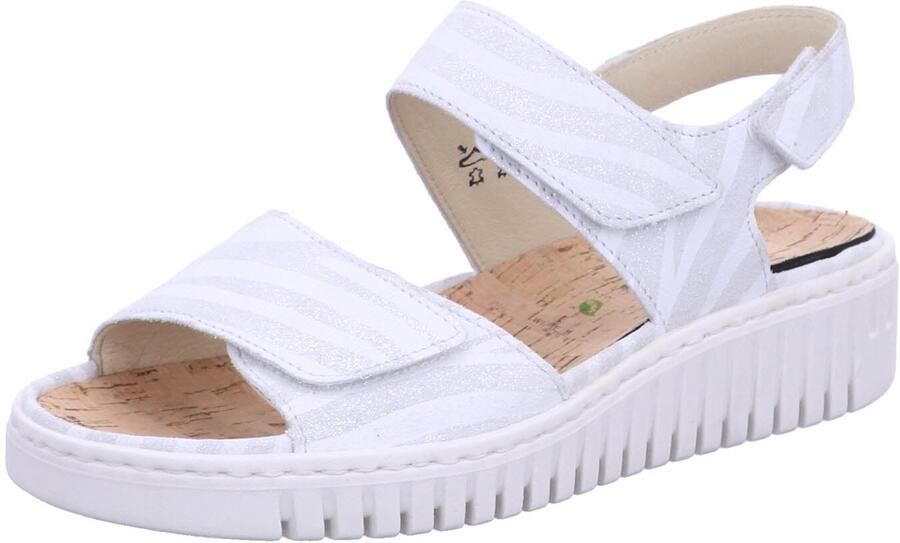 Wäldlaufer Dames Sandalen Waldlaufer H-willow 955001-201-148 Off White
