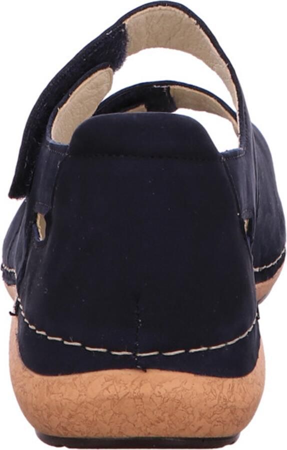 Waldläufer dames slippers blauw