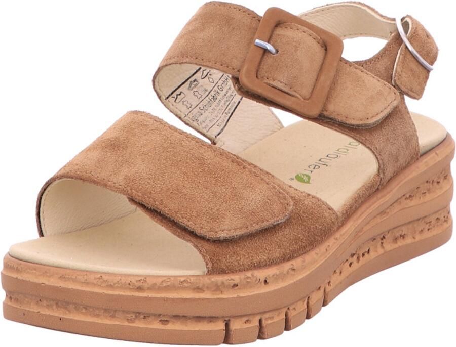 Waldläufer dames slippers bruin
