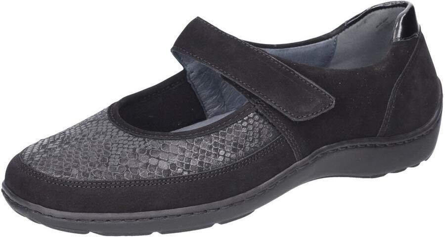 Waldläufer dames slippers zwart